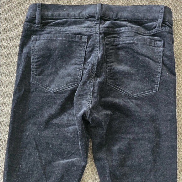 Loft Courdory Pants Women Size 6P Black  Signature Modern Skinny Retro 30x26 - Picture 10 of 13